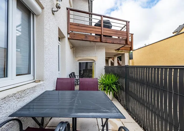 La Grotte Bourguignonne, Terrasse Exterieure Apartman *
