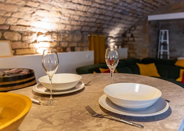 La Grotte Bourguignonne, Terrasse Exterieure Apartman Dijon
